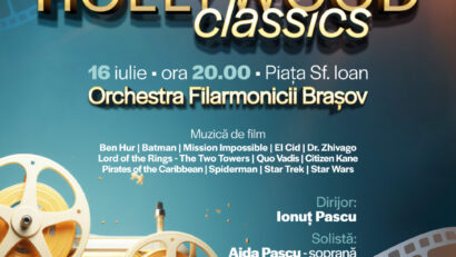 Filarmonica Braşov, două evenimente speciale în Piaţa Sf. Ioan