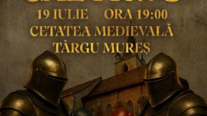 Gală de kickboxing în Cetatea Medievală din Tg.Mureș