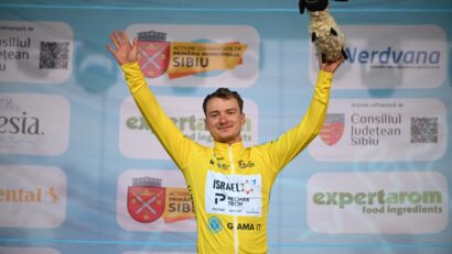 Riley Pickrell, câștigătorul primei etape din Turul Ciclist al Sibiului