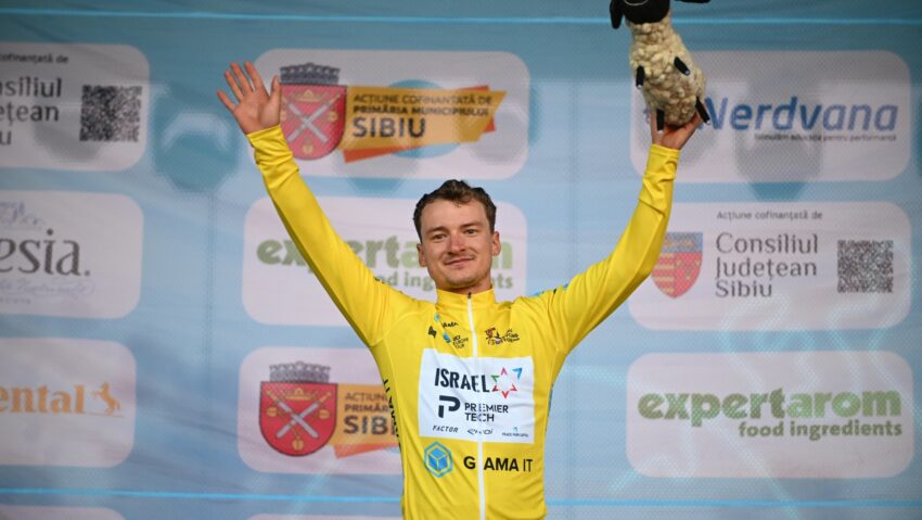 Riley Pickrell, câștigătorul primei etape din Turul Ciclist al Sibiului Riley Pickrell, câștigătorul primei etape din Turul Ciclist al Sibiului