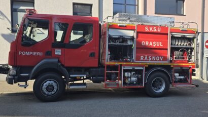 Autospecială nouă pentru Serviciul Voluntar pentru Situaţii de Urgenţă Râşnov