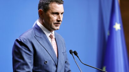 Vicepremierul Tánczos Barna a prezentat la Praid proiectul de prevenire a inundaţiilor pe râul Corund