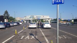 Raid al polițiștilor de la transporturi în zona Gării Brașov
