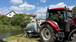 Seceta și udarea grădinilor cu apă lasă cetățenii din Toplița fără apă potabilă