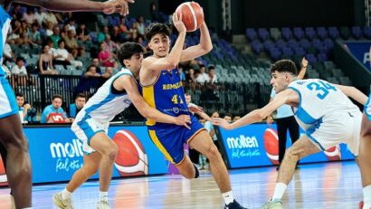 România, în sferturile Europenelor de baschet U18, Divizia B