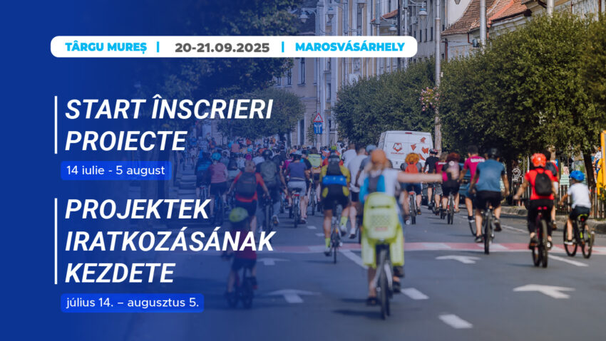 Încep înscrierile la Bikeathon Târgu Mureș Încep înscrierile la Bikeathon Târgu Mureș