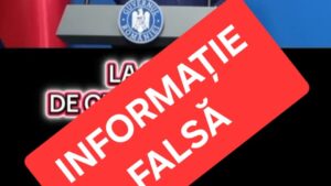 MAI semnalează existența în spațiul online a unei campanii de răspândire de informații false