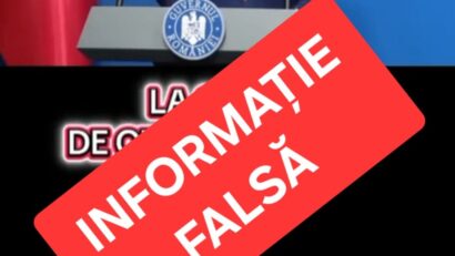 MAI semnalează existența în spațiul online a unei campanii de răspândire de informații false