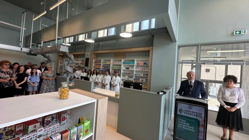 Prima farmacie universitară din România, inaugurată astăzi la Tg. Mureș
