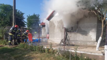 Mureș: Persoană carbonizată în Miheșu de Câmpie