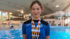 Mureșeanca Takács Dan Kira, 3 medalii de bronz la Naționalele de înot