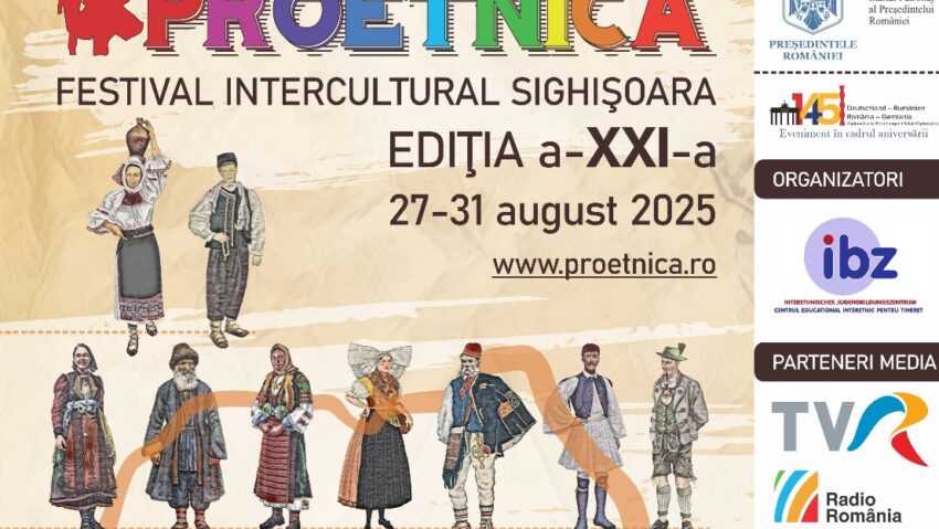 Festivalul Intercultural ProEtnica Sighișoara a ajuns la ediția a XXI-a Festivalul Intercultural ProEtnica Sighișoara a ajuns la ediția a XXI-a
