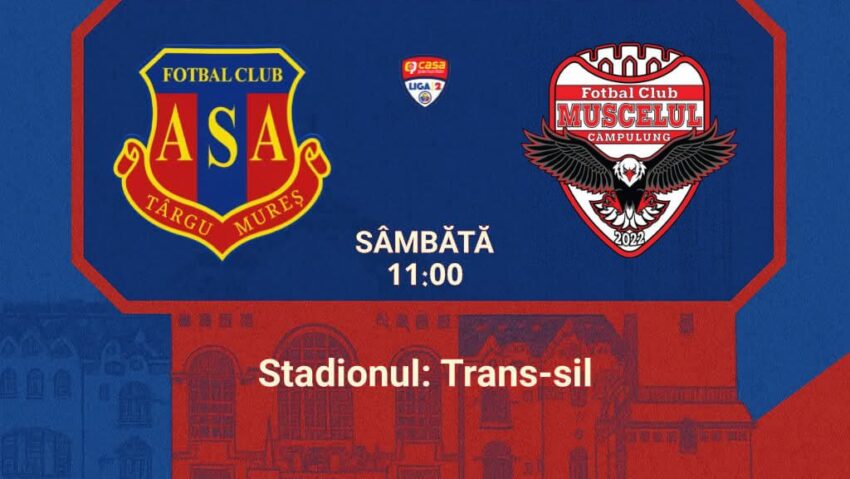 ASA Tg.Mureș vrea să rămână lider în Liga a II-a de fotbal ASA Tg.Mureș vrea să rămână lider în Liga a II-a de fotbal