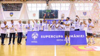 Gălățenii au cucerit Supercupa României la futsal