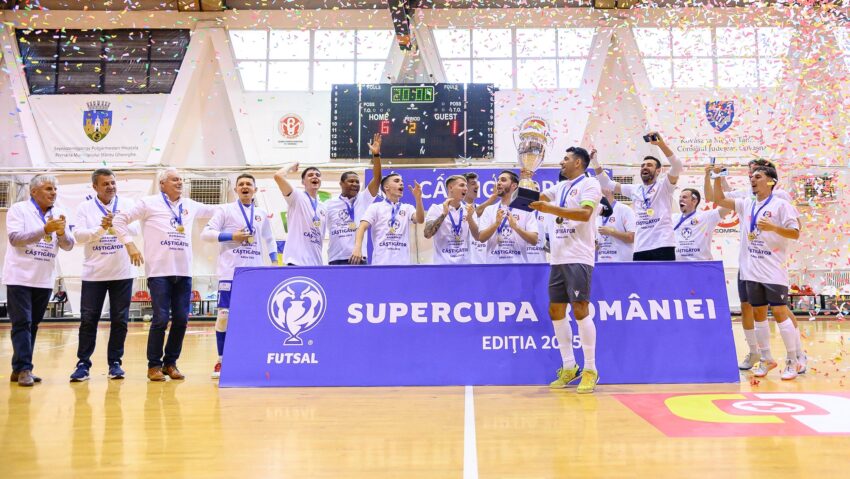Gălățenii au cucerit Supercupa României la futsal Gălățenii au cucerit Supercupa României la futsal