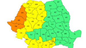 Coduri de caniculă pentru partea de vest a ţării