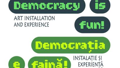 Covasna: ‘Democraţia e faină!’ – expoziţie artistică despre cum trăim şi învăţăm democraţia