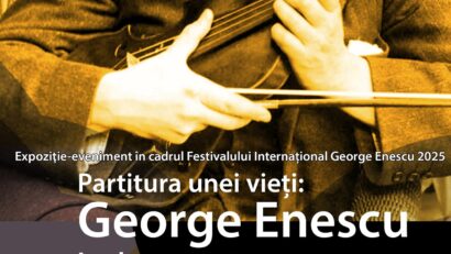 Biblioteca Naţională a României găzduieşte de astăzi o expoziţie George Enescu cu documente originale