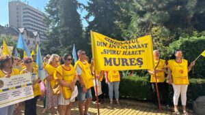 Pentru prima dată după mulți ani, toate sindicatele mureșene s-au unit pentru un protest în stradă