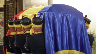 Fostul preşedinte Ion Iliescu a fost înmormântat
