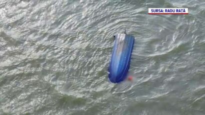 Conducătorul bărcii care s-a răsturnat la Sulina, arestat preventiv pentru 30 de zile