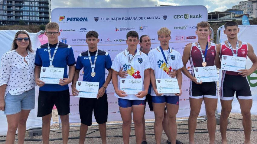 Sportivii de la CS Mureșul, 6 medalii la Naționalele de canotaj pe mare Sportivii de la CS Mureșul, 6 medalii la Naționalele de canotaj pe mare