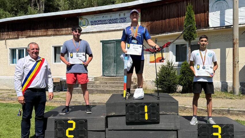 Arcașii mureșeni, medaliați la Naționalele Outdoor
