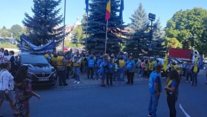 Proteste împotriva măsurilor de austeritate și la Brașov