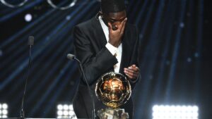Dembélé a luat „Balonul de Aur”