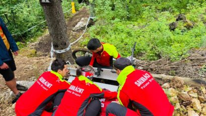 Salvamontiștii, intervenții în Masivul Postăvaru