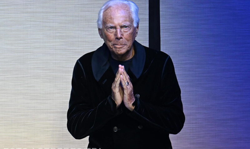 Giorgio Armani, regele modei, a murit Giorgio Armani, regele modei, a murit