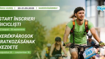 Peste 300 de bicicliști vor pedala în weekend la Târgu Mureș pentru susținerea proiectelor comunitare