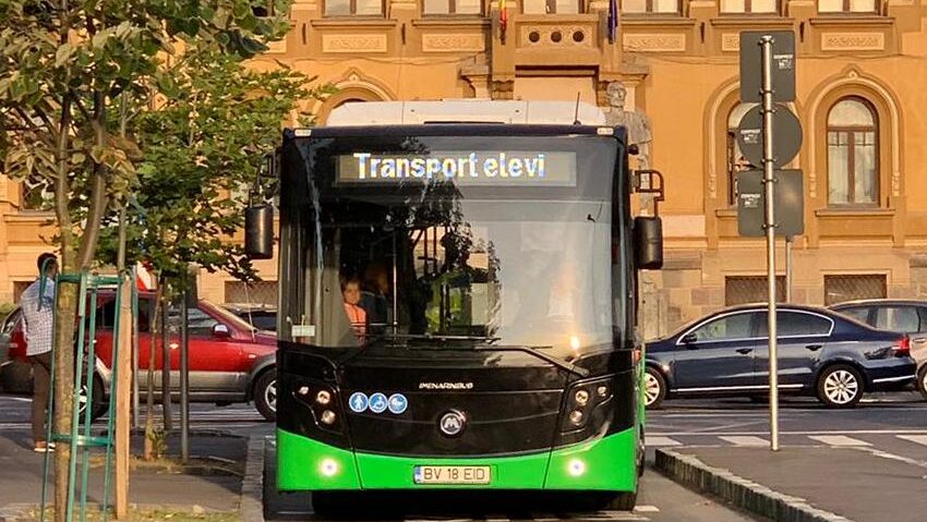 De săptămâna viitoare se reia transportul public al elevilor în Brașov De săptămâna viitoare se reia transportul public al elevilor în Brașov