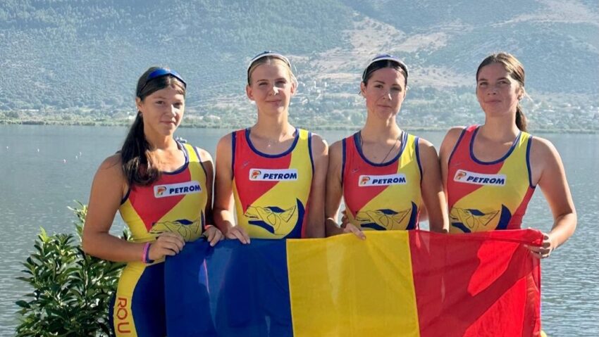 Mureșeanca Marina Ariana Balint, aur la Balcaniada de canotaj Mureșeanca Marina Ariana Balint, aur la Balcaniada de canotaj