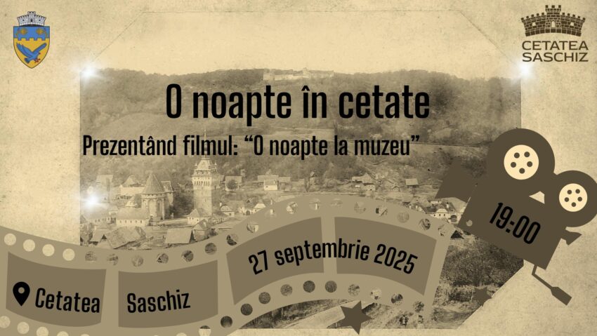 Cetatea Ţărănească de secol XIV din Saschiz devine spaţiu cinematografic