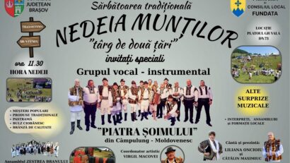 Sărbătoarea tradițională ”Nedeia Munţilor”, în acest weekend, la Fundata – Braşov
