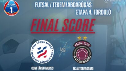 Egal la futsal, între CSM Tg.Mureș și Autobergamo Deva