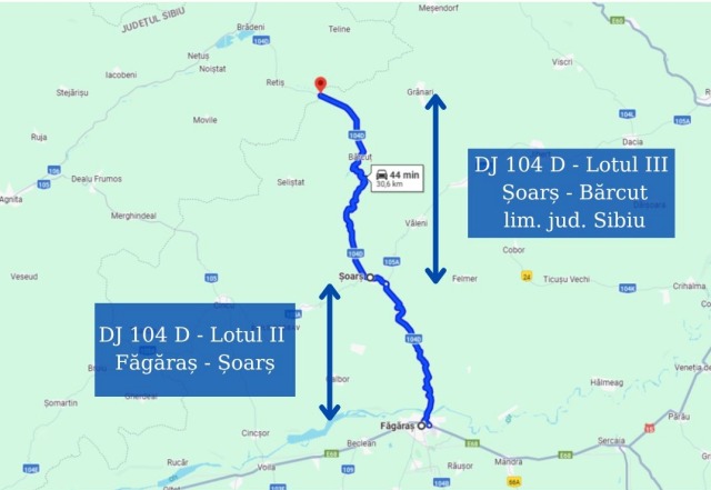 Drum județean finanțat de CJ Brașov după sistarea Programului ”Anghel Saligny” Drum județean finanțat de CJ Brașov după sistarea Programului ”Anghel Saligny”