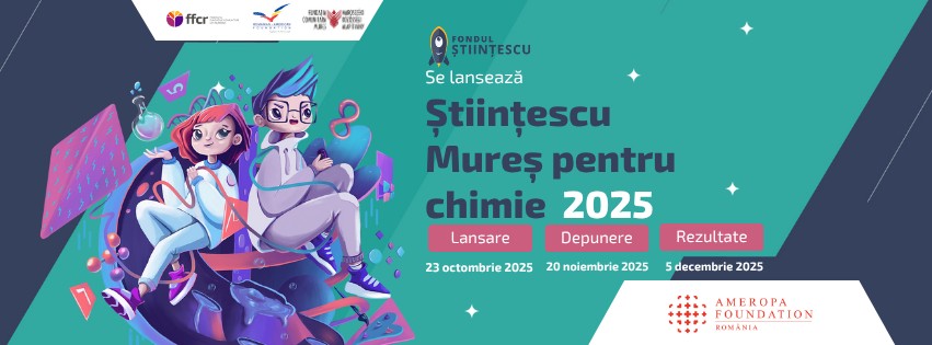 Ediția a 8-a a Fondului Științescu pentru Chimie, lansat la Târgu Mureș Ediția a 8-a a Fondului Științescu pentru Chimie, lansat la Târgu Mureș