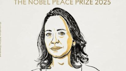 Venezueleana Maria Corina Machado a câştigat Premiul Nobel pentru Pace