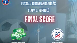 Futsal: Sepsi SIC – CSM Tg.Mureș 2-2