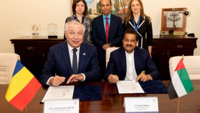 Acord de cooperare între UMFST şi Gulf Medical University din Emiratele Arabe Unite