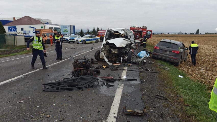 Bărbat mort în accident rutier, între Brașov și Feldioara