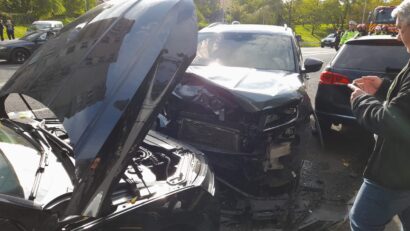Grav accident pe un bulevard din Tg.Mureș