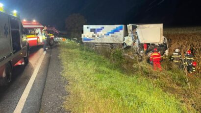 Șoferul unei firme de curierat a decedat în această dimineață într-un accident produs pe DN 13