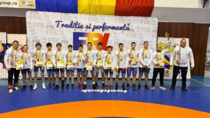 ACS Lupte BSG Tg.Mureş, campioană naţională la echipe U15