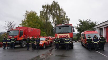 ISU Harghita, în sprijinul județului Călărași aflat sub cod roșu de ploi