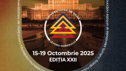 Anul acesta, ediția a XXII-a a Universității de Vară ”Izvoru Mureşului” are loc la București