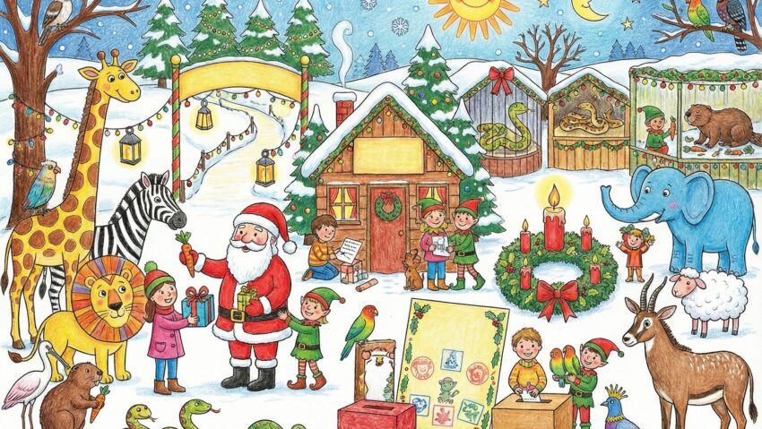 „Săptămâna lui Moș Nicolae” la Grădina Zoologică din Târgu Mureș