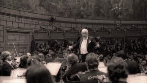 Omagiu dirijorului Sergiu Celibidache la Radio România Muzical